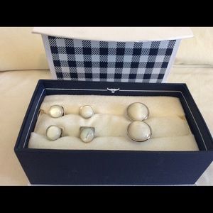 OxandBull Mother of Pearl Cufflink Set